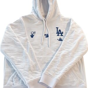 Off-White White and Blue Performance Jacket